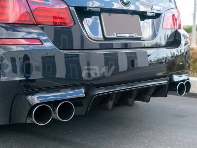 RW Carbon - BMW F10 M5 Type I Carbon Fiber Center Diffuser bmwf10047 - Image 4