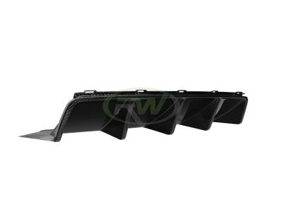 RW Carbon - BMW F10 M5 Type I Carbon Fiber Center Diffuser bmwf10047 - Image 5