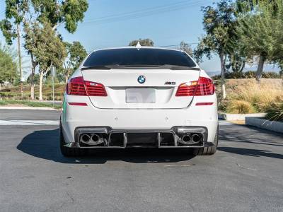 RW Carbon - BMW F10 M5 GTX Carbon Fiber Diffuser bmwf1067 - Image 3