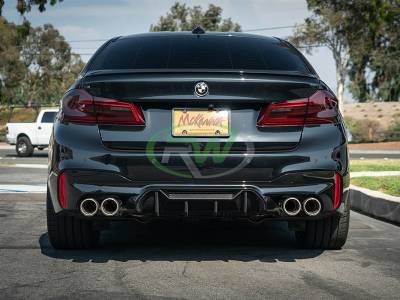 RW Carbon - BMW F90 M5 Performance Style Carbon Fiber Diffuser bmwf9001 - Image 2