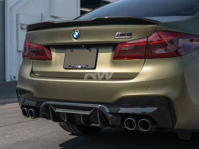 RW Carbon - BMW F90 M5 Performance Style Carbon Fiber Diffuser bmwf9001 - Image 4