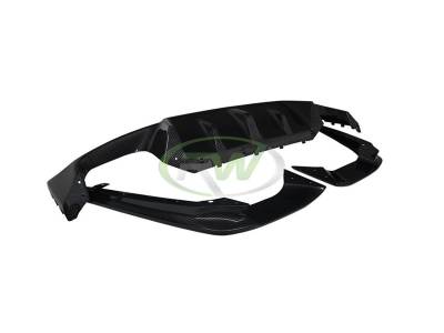 RW Carbon - BMW F90 M5 3D Style Carbon Fiber Diffuser bmwf9012 - Image 5