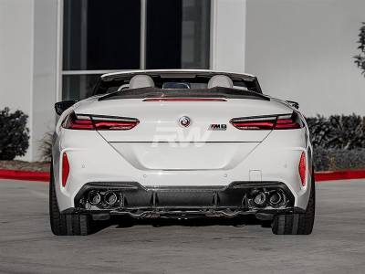 RW Carbon - BMW F91 F92 F93 M8 OE Style Carbon Fiber Diffuser bmwf9105 - Image 2
