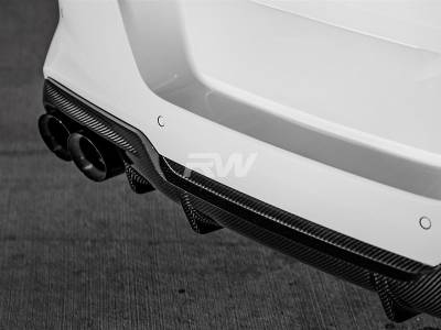 RW Carbon - BMW F91 F92 F93 M8 OE Style Carbon Fiber Diffuser bmwf9105 - Image 3