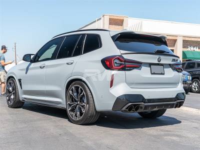 RW Carbon - BMW F97 X3M Carbon Fiber Diffuser bmwf9705 - Image 2