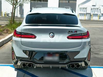 RW Carbon - BMW F98 X4M Carbon Fiber DTM Diffuser bmwf9804 - Image 2