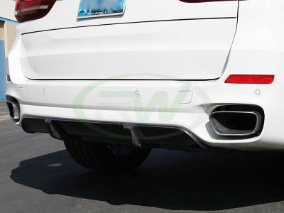 RW Carbon - BMW F15 X5 M Sport Carbon Fiber Rear Diffuser bmwf15015 - Image 3
