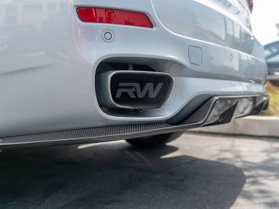 RW Carbon - BMW F15 X5 M Sport 3D Style Carbon Fiber Diffuser bmwf15020 - Image 2