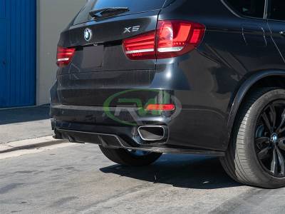 RW Carbon - BMW F15 X5 M Sport 3D Style Carbon Fiber Diffuser bmwf15020 - Image 4