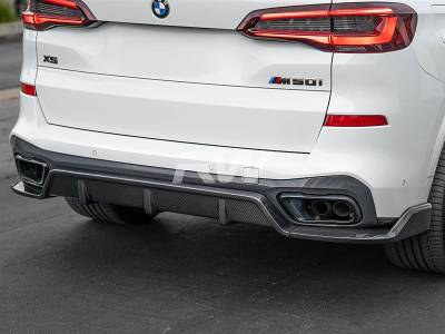 RW Carbon - BMW G05 X5 DTM Carbon Fiber Diffuser bmwg05012 - Image 2