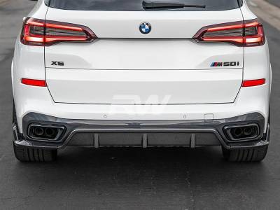 RW Carbon - BMW G05 X5 DTM Carbon Fiber Diffuser bmwg05012 - Image 4