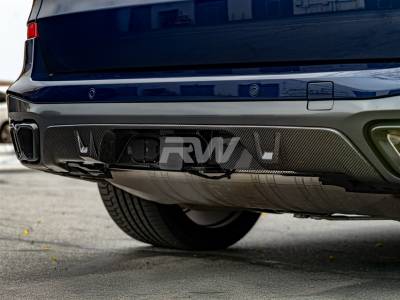 RW Carbon - BMW G05 X5 Tow Package Carbon Fiber Diffuser bmwg05022 - Image 4