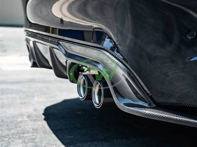 RW Carbon - BMW F86 X6M 3D Style Carbon Fiber Diffuser bmwf8601 - Image 4