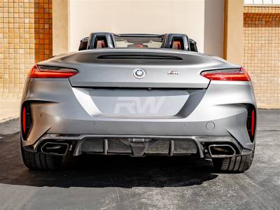 RW Carbon - BMW G29 Z4 Carbon Fiber Rear Diffuser bmwg2902 - Image 2