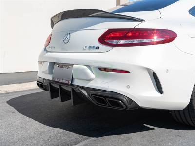 RW Carbon - Mercedes W205 C63/C63S Coupe DTM CF Rear Diffuser mercw20526 - Image 3