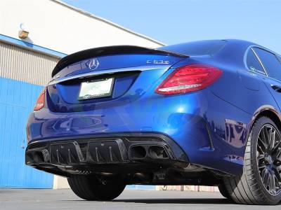 RW Carbon - Mercedes W205 BRS Style Carbon Fiber Diffuser mercw20513 - Image 6