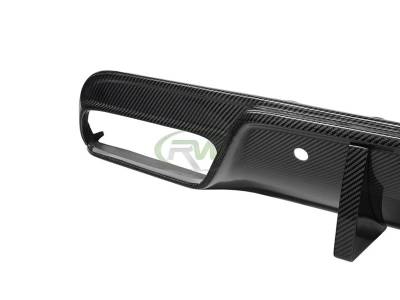 RW Carbon - Mercedes W205 C63/C63S Sedan 19+ DTM CF Diffuser mercw20541 - Image 5