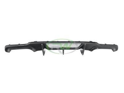 RW Carbon - Mercedes W204 C63 DTM Carbon Fiber Rear Diffuser mercw20440 - Image 5