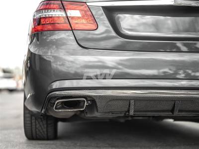 RW Carbon - Mercedes W212 AMG DTM Carbon Fiber Diffuser mercw21206 - Image 4