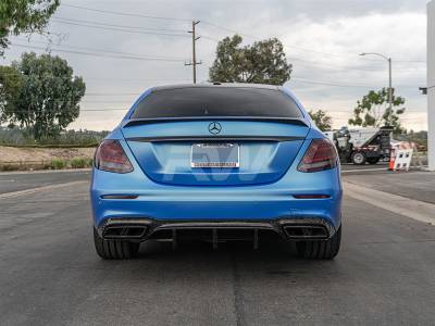 RW Carbon - Mercedes W213 E63S Forged Carbon Rear Diffuser mercw21311 - Image 3