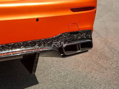 RW Carbon - Mercedes W213 E63S Forged Carbon Rear Diffuser mercw21311 - Image 5