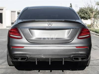 RW Carbon - Mercedes W213 E63S Carbon Fiber Rear Diffuser mercw21310 - Image 2