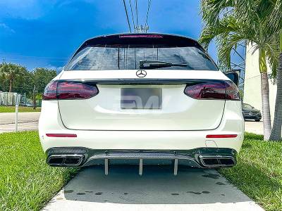 RW Carbon - Mercedes W213 E63S Carbon Fiber Rear Diffuser mercw21310 - Image 3