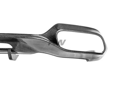 RW Carbon - Mercedes C190 GTC RWS Carbon Fiber Diffuser 2020+ mercc19015 - Image 4