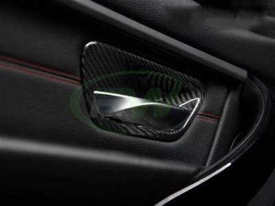 RW Carbon - BMW F30 F32 F8x Carbon Fiber Door Handle Trims bmwf8x022 - Image 3