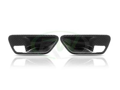 RW Carbon - BMW F30 F32 F8x Carbon Fiber Door Handle Trims bmwf8x022 - Image 5
