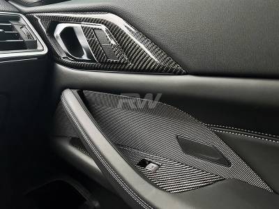 RW Carbon - BMW G82 G83 M4 Carbon Fiber Door Handle Trims bmwg8x020 - Image 2