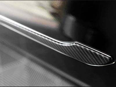 RW Carbon - Tesla Model 3 / Y Carbon Fiber Door Handle Covers tesla016 - Image 2