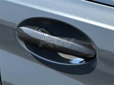 RW Carbon - BMW Carbon Fiber Door Handle Trim Set bmwf97017 - Image 2
