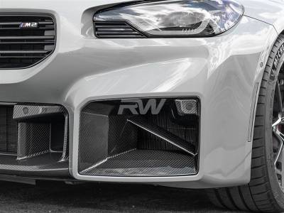 RW Carbon - BMW G87 M2 Carbon Fiber Front Duct Trims bmwg8705 - Image 4