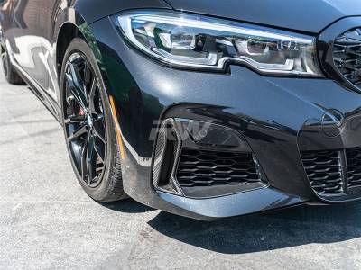 RW Carbon - BMW G20 M340i CF Front Bumper Duct Trims bmwg20028 - Image 2