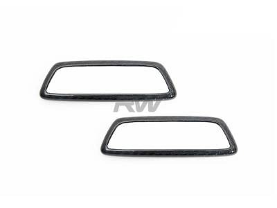 RW Carbon - BMW M Carbon Fiber Seat Emblem Cover bmwg87047 - Image 4