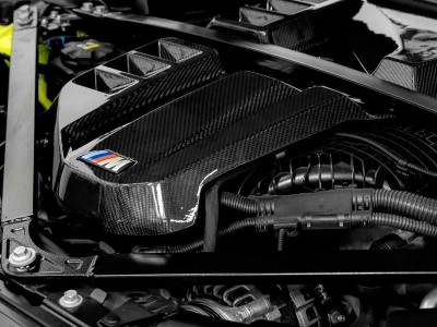 RW Carbon - BMW G8X M3/M4 Carbon Fiber Engine Cover bmwg8x03 - Image 3