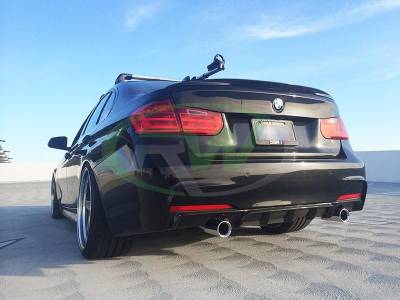 BMW F30/F31 CF Diffuser - Quad Exhaust Outlet bmwf30008-3