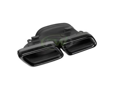 RW Carbon - Mercedes C63 AMG Style Chrome/Black Exhaust Tips mercw20531 - Image 3