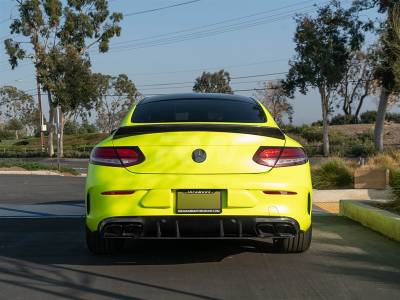 RW Carbon - Mercedes W205 C63/C63S 19+ Black/Polished Exhaust Tips mercw20546 - Image 3