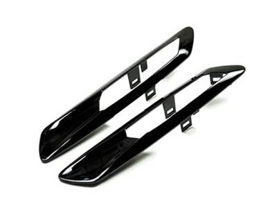 BMW F10 Gloss Black Fender Light Trim bmwf10030