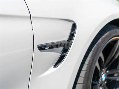 RW Carbon - BMW F80 F82 F83 M3 M4 Gloss Black Fender Trim bmwf8x005 - Image 4