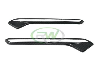 RW Carbon - BMW F06 F12 F13 M6 Carbon Fiber Fender Trim bmwf12007 - Image 2