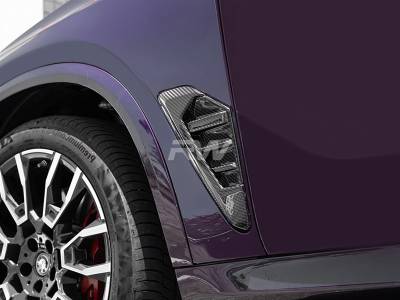 RW Carbon - BMW G05 X5 F95 X5M LCI Carbon Fiber Fender Trims bmwg05014 - Image 3