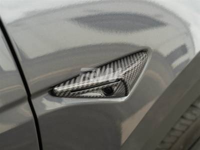Tesla Model 3 / Y Carbon Fiber V2 Fender Trims tesla027