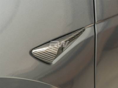 Tesla Model 3 / Y Carbon Fiber Fender Trims tesla015