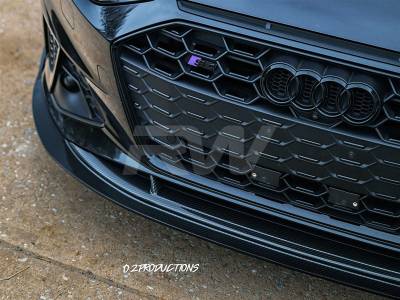 RW Carbon - Audi A4 S-Line S4 2020+ B9 Carbon Fiber Front Lip audia402 - Image 2