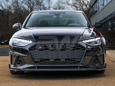 RW Carbon - Audi A4 S-Line S4 2020+ B9 Carbon Fiber Front Lip audia402 - Image 3