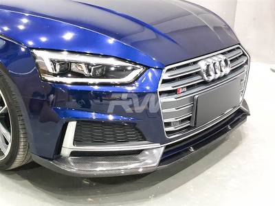 RW Carbon - Audi A5 S5 Carbon Fiber Front Lip 17-19 audib8004 - Image 3