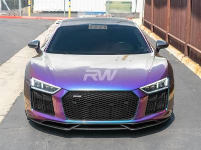RW Carbon - Audi R8 4S Carbon Fiber Front Lip Spoiler audir801 - Image 3